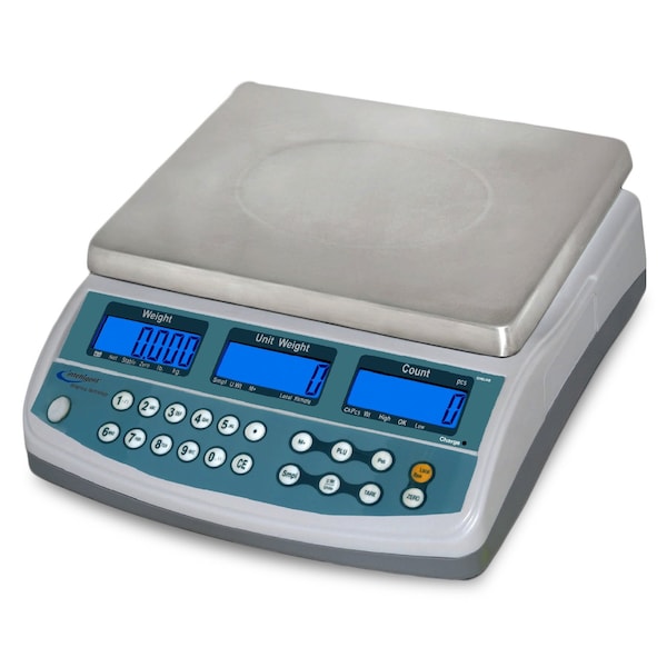 Tscale 30 lb, .0005 lb, Counting Scale, 99 PLU, Triple Backlit LCD, Remote Scale Capable, 11x8" Platter IDC-30 - main